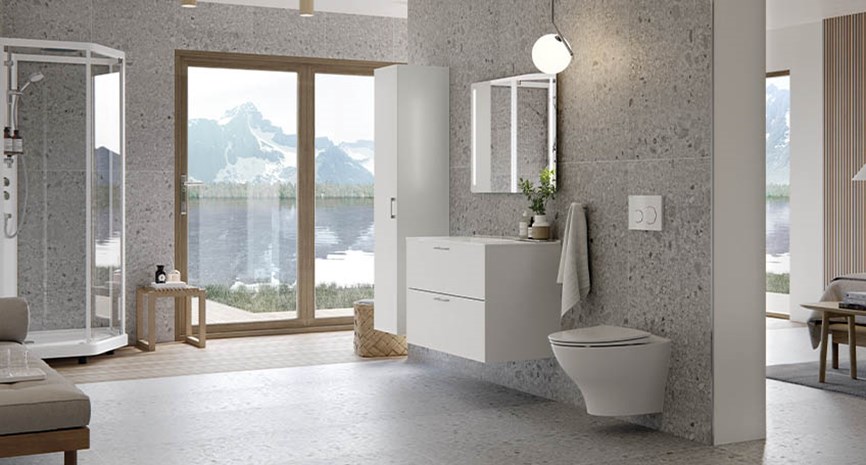 Porsgrund Bad Showerama 10-5 Comfort dusjkabinett