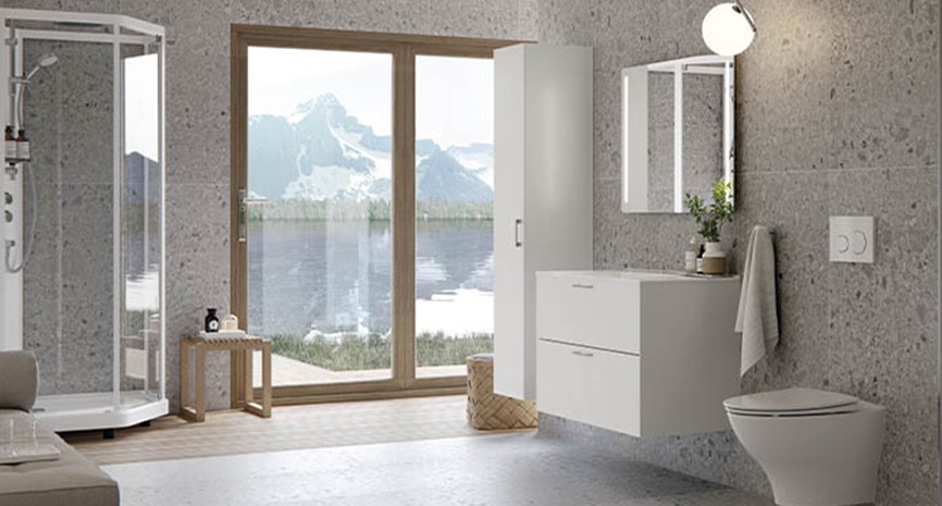 Porsgrund Bad Showerama 10-5 Comfort dusjkabinett