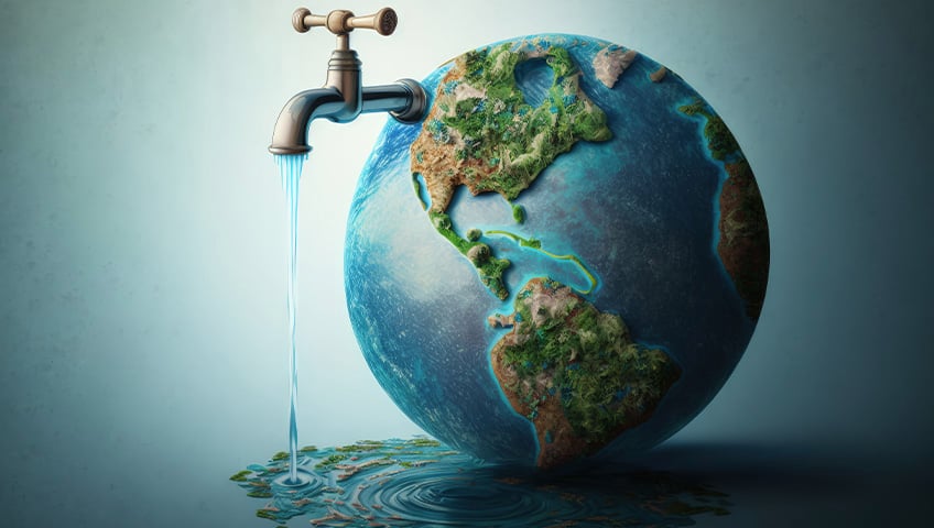 Bærekraft og verden, spar vann