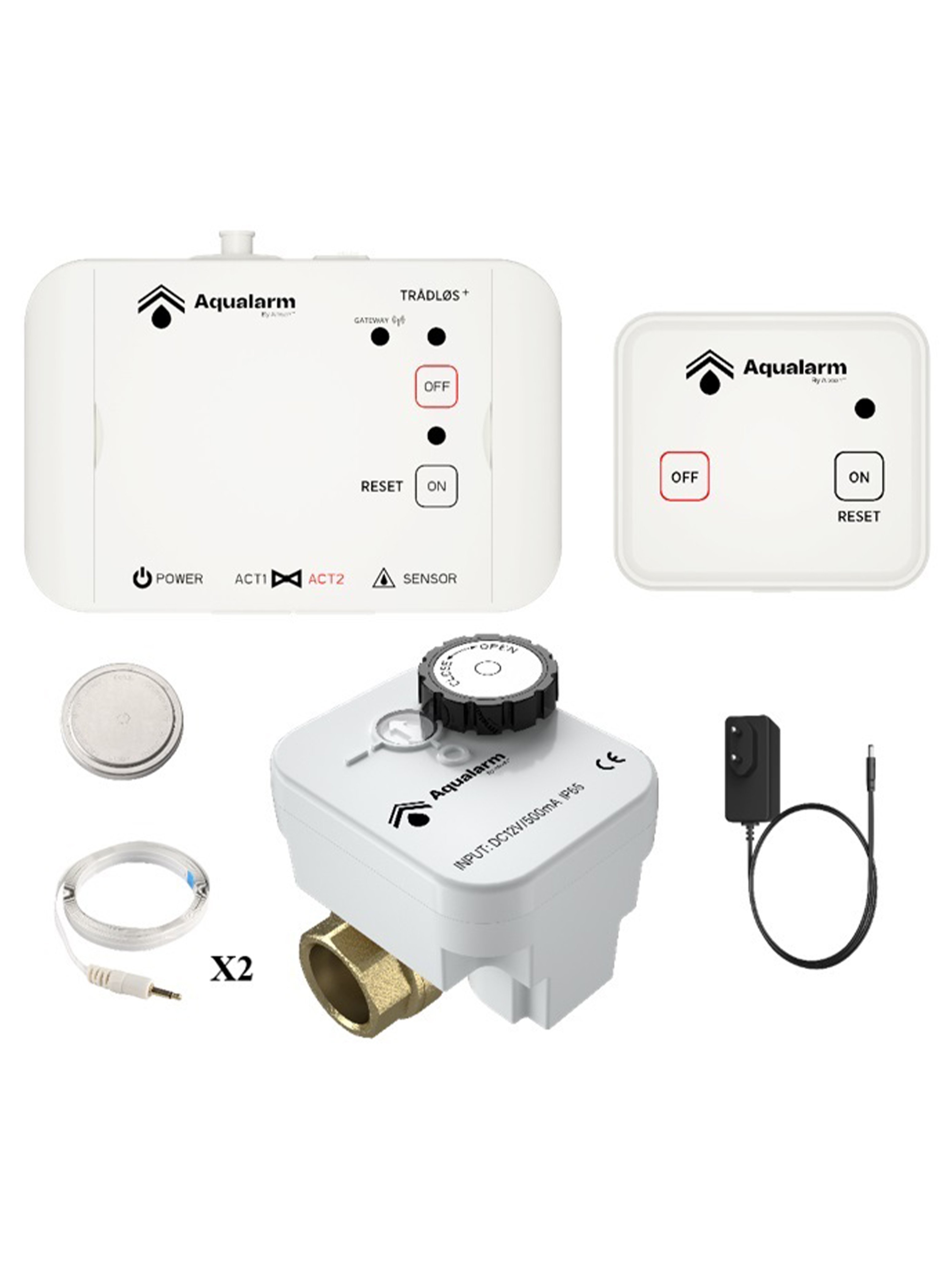 Altech Aqualarm 5648768 Lekkasjestopper Bademiljø