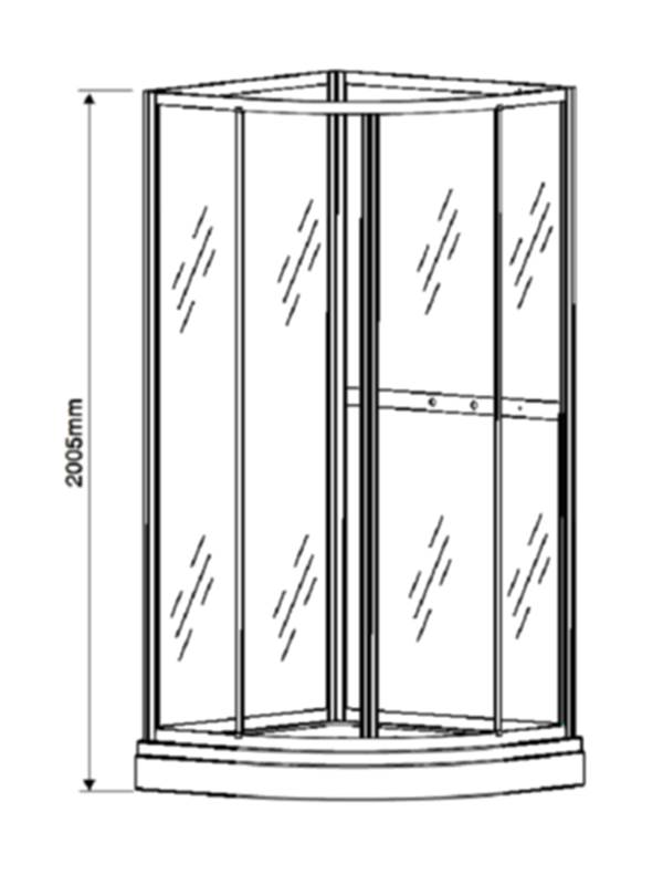 Primeo Dusjkabinett () Primeo Dusjkabinett